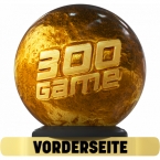 On The Ball-Bowlingbälle im Design Top 300 GAME - Solid Gold