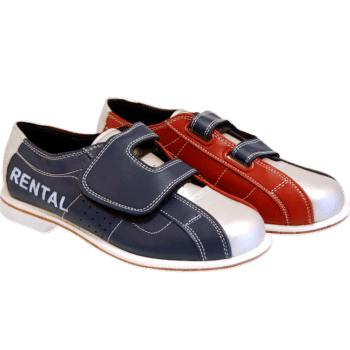 Bowlingschuhe Leihschuhe für Bowlinganlage Klett-Band
