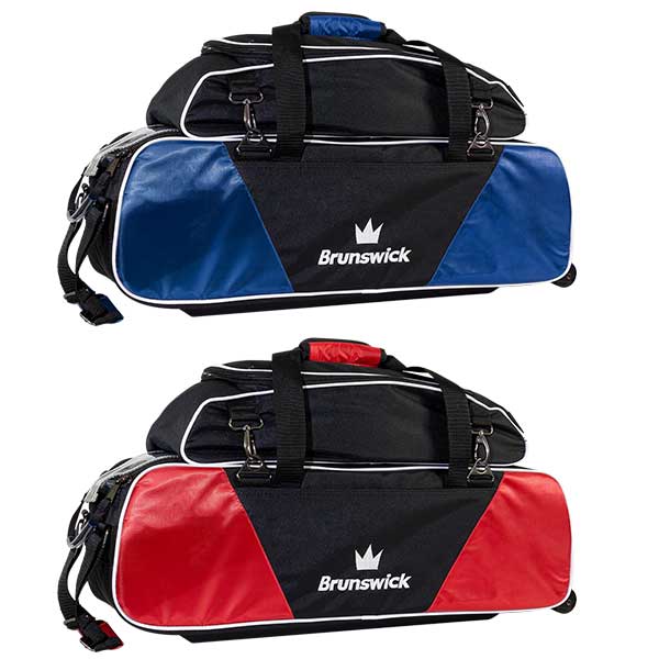 3 Ball Bowlingtasche Eclipse-Triple-Tote-red o. blue