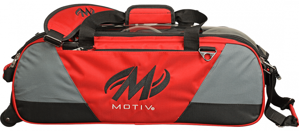 Motiv Ballistix 3-Ball Tote fire red