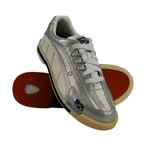 3G Tour Ultra White / Silber Bowlingschuhe 