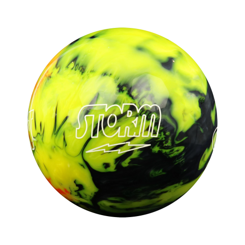 Storm Spot On Bowlingball-BLK/YEL/ORA