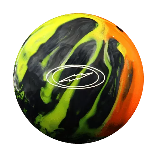 Storm Spot On Bowlingball-BLK/YEL/ORA