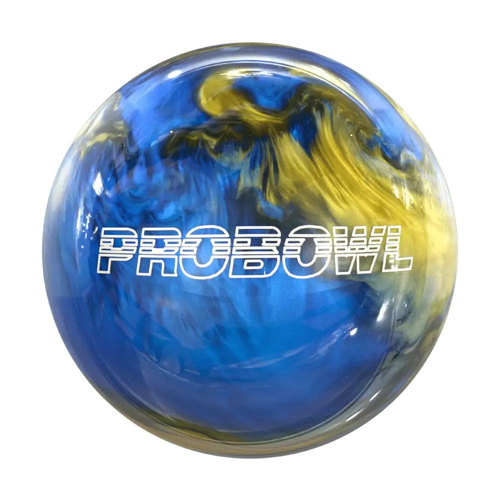 Pro Bowl Bowlingball - Ball Blue/Black/Gold