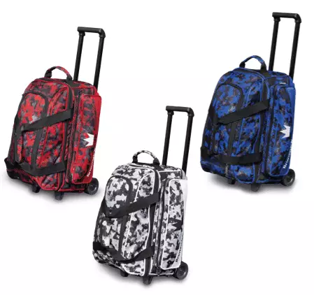 Bowlingtasche Brunswick BR Ballwagen Zone Double Chaos 2 Ball Roller