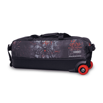 Bowlingtasche 3 Ball Hammer Dyesub Triple Tote HA - BLACK WIDOW 2.0 Ballwagen