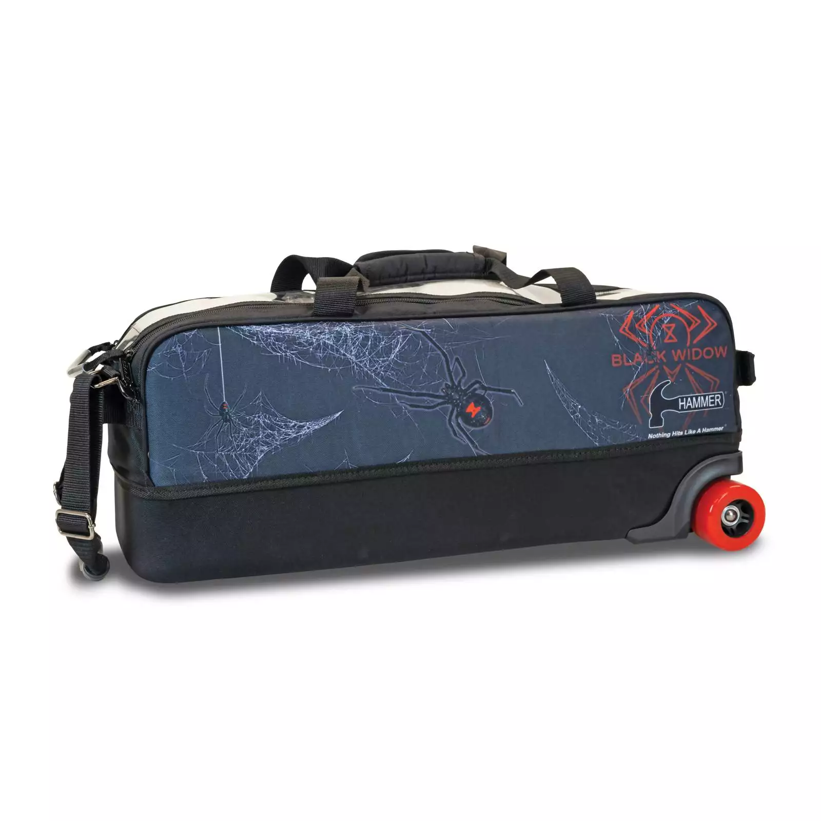 Bowlingtasche Hammer Dyesub Triple Tote HA - BLACK WIDOW Ballwagen