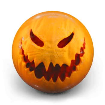 On The Ball-Bowlingbälle im Design Bowling Kugel - Evil Pumpkin