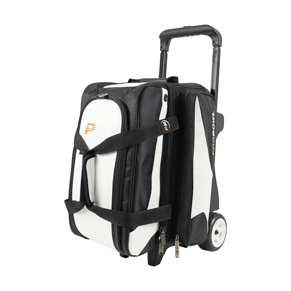 ProBowl 2Ball Bag Deluxe Tasche Ballwagen Black-Carbone-Weiß