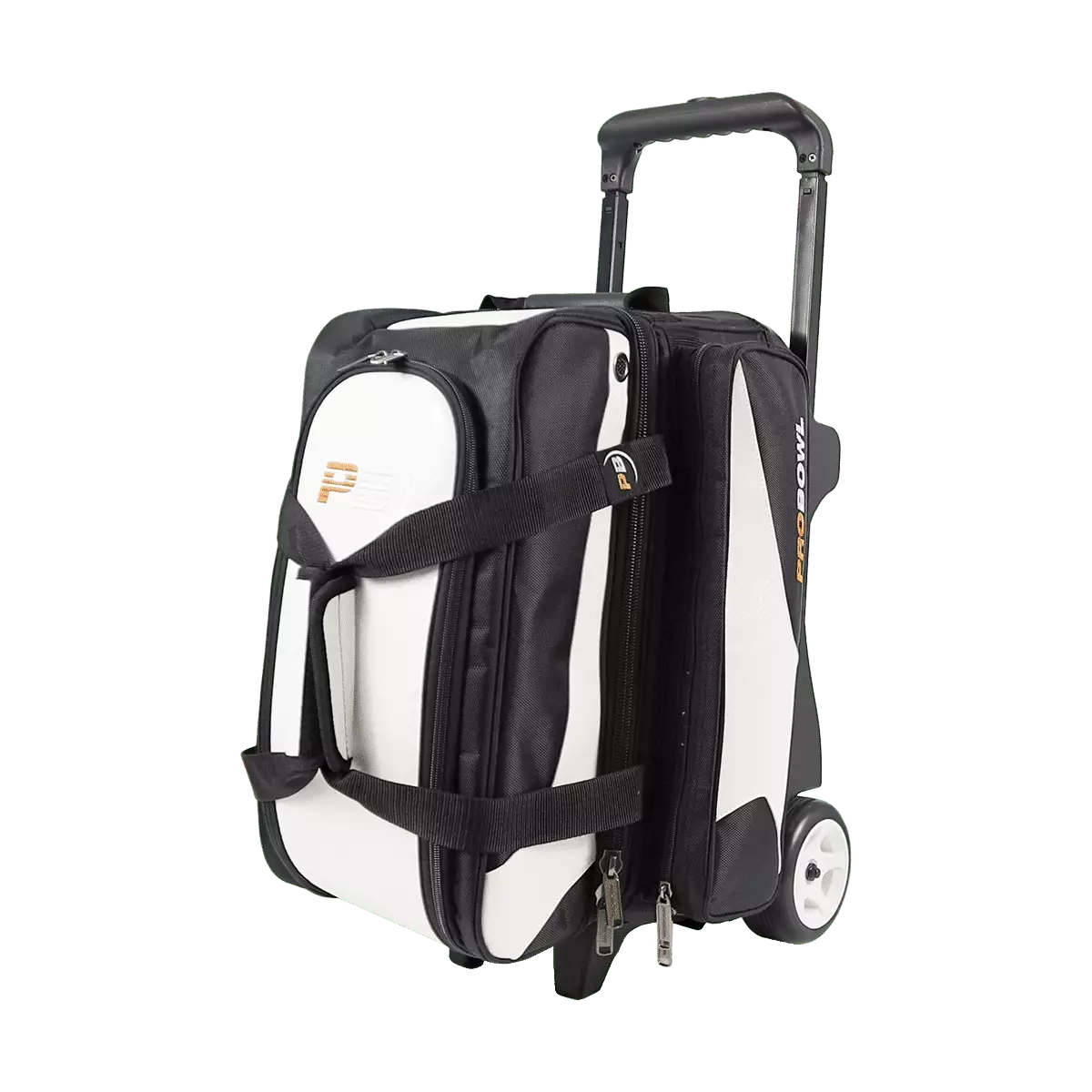 ProBowl 2Ball Bag Deluxe Tasche Ballwagen Black-Carbone-Weiß