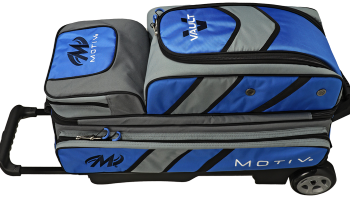 Motiv Vault 3-Ball Roller Bag Tasche Bowlingwagen Cobalt Blue