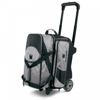 Brunswick Edge Double Roller Bowling Bag Tasche Ballwagen