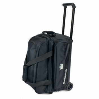 Bowlingtasche Brunswick BR Ballwagen Zone Double 2 Ball Roller - Color Schwarz