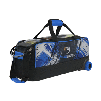 Pro Bowl DYE-SUB 3Ball Tote Bowlingbag Tasche Bowlingtasche-Blue