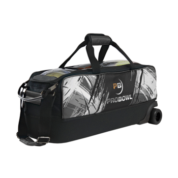 Pro Bowl DYE-SUB 3Ball Tote Bowlingbag Tasche Bowlingtasche-White