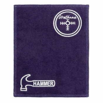 Bowling HA Hammer Shammy Pad PURPLE Urethan Logo Bowlingzubehör