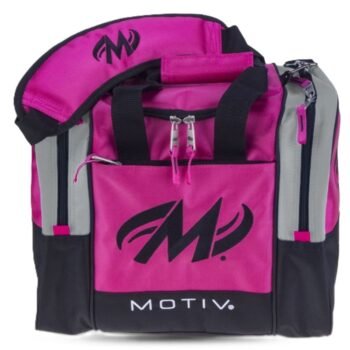 Motiv Shock 1-Ball Tote Blizzard Pink Bowling Tasche