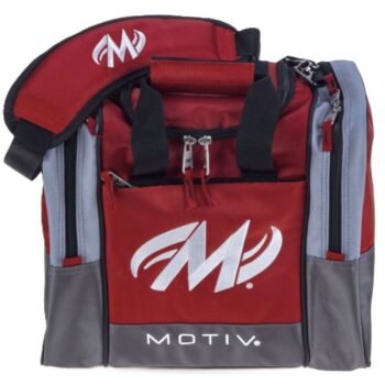 Motiv Shock 1-Ball Tote Blizzard Rot Bowling Tasche