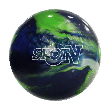 Bowlingball Storm Bowling Spot ON Color Mix Bowlingkugel Blue Green Silver
