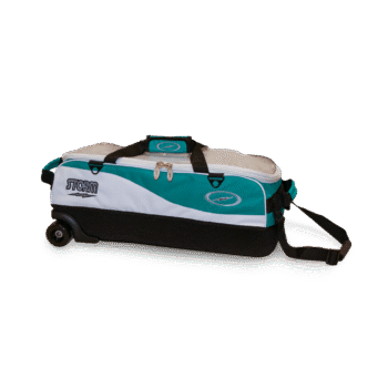 Bowlingtasche Bag 3 Ball Travel Tote Pro Storm White Teal Bowling