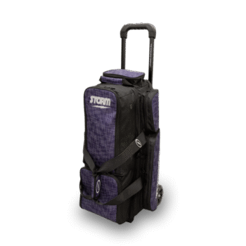 Bowlingtasche Storm 3-Ball Bag Tasche Ballwagen ABSTRACT RT prpl Black