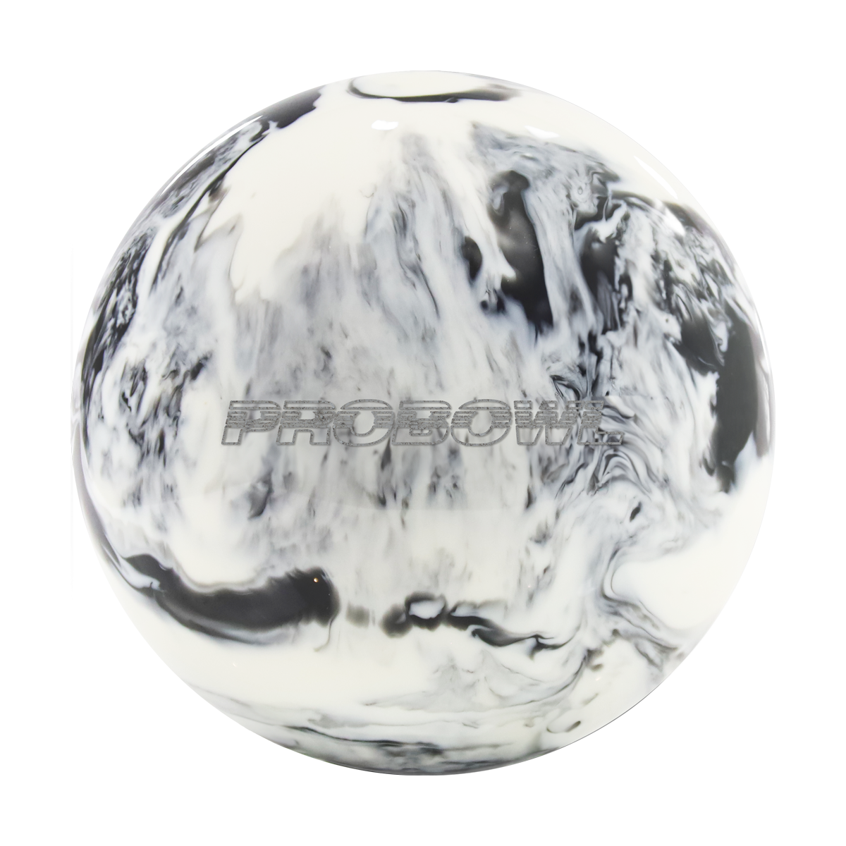 Bowlingball Pro Bowl New Color Bowlingkugel Bowling BLACK WHITE 3 PROBOWL - BLACK WHITE