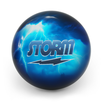 On The Ball-Bowlingbälle im Design Bowling Kugel - Storm Blue