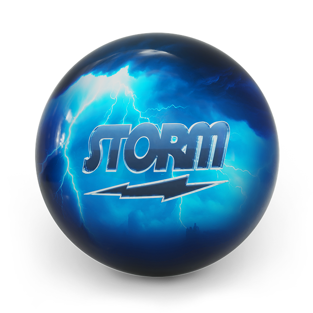 On The Ball-Bowlingbälle im Design Bowling Kugel - Storm Blue