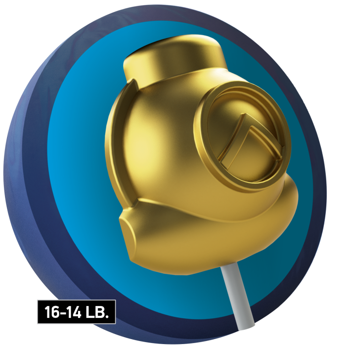 Bowlingball Ebonite SPARTAN Bowlingkugel HK22C² - Optimize Solid Iron Fist V2