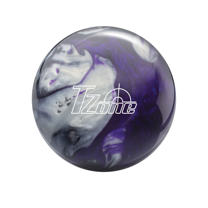 Bowlingball Brunswick T ZONE BLACK PURPLE SILVER Bowlingkugel