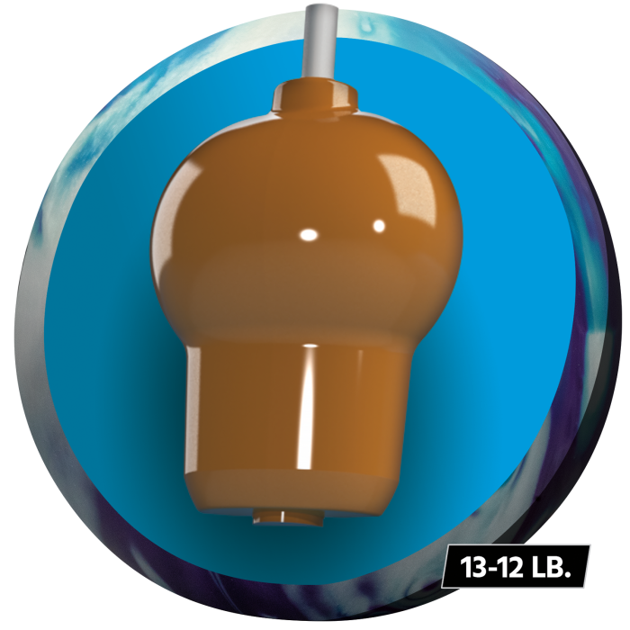 Bowlingball Track Kinetic Sapphire Ice Prime Response Pearl (HK22) Shuttle Bowlingkugel