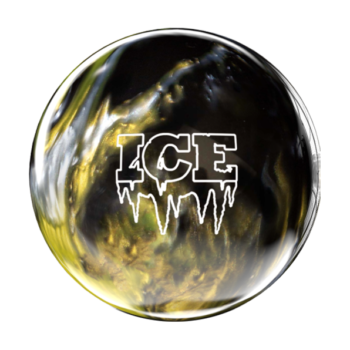 Bowlingball Storm Ice Black White Gold Bowlingkugel