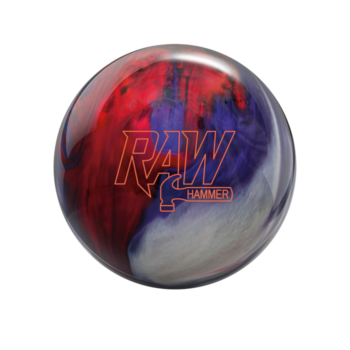 Hammer Bowlingball RAW RED WHITE PURPLE Juiced Pearl Bowlingkugel