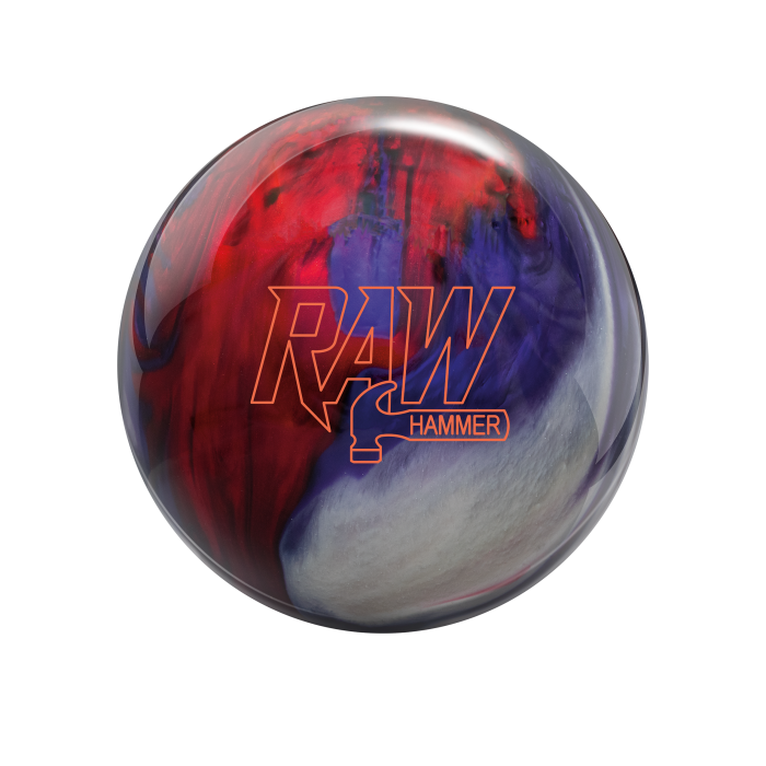 Hammer Bowlingball RAW RED WHITE PURPLE Juiced Pearl Bowlingkugel