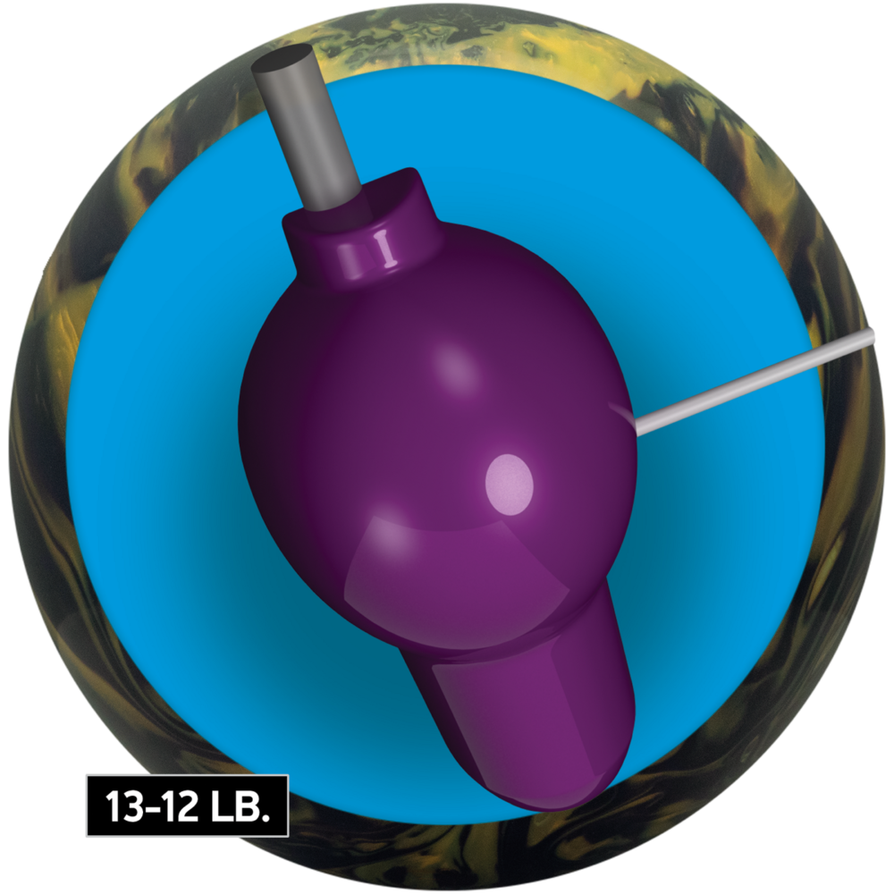 Radical Bowlingball Guru Oracle Pearl Bowlingkugel HK22C Asymmetric