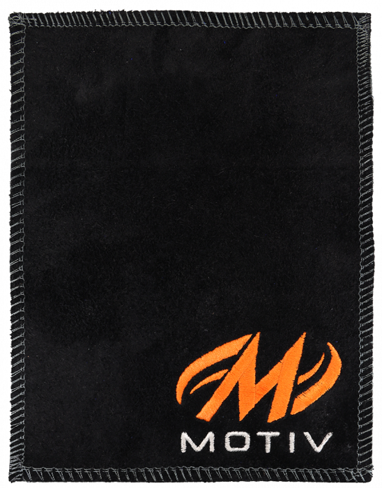Bowling Zubehör Motiv Magnetix Shammy - schwarz/orange Bowlingzubehör