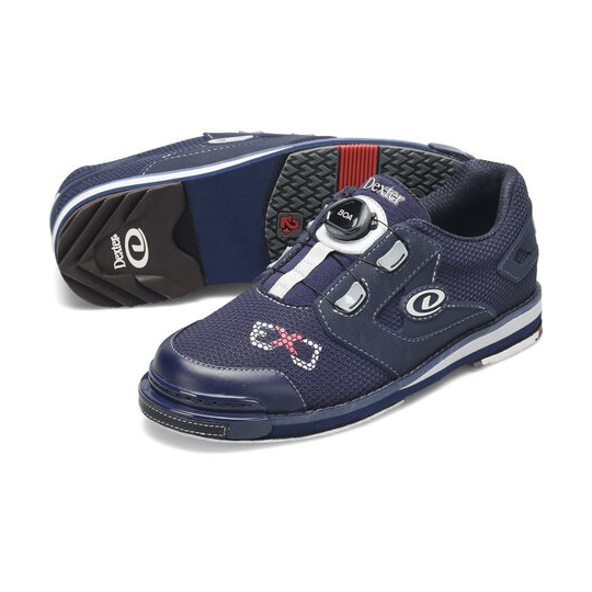 Bowlingschuhe Dexter SST 8 Power Frame BOA EJ NAVY Bowling Schuhe