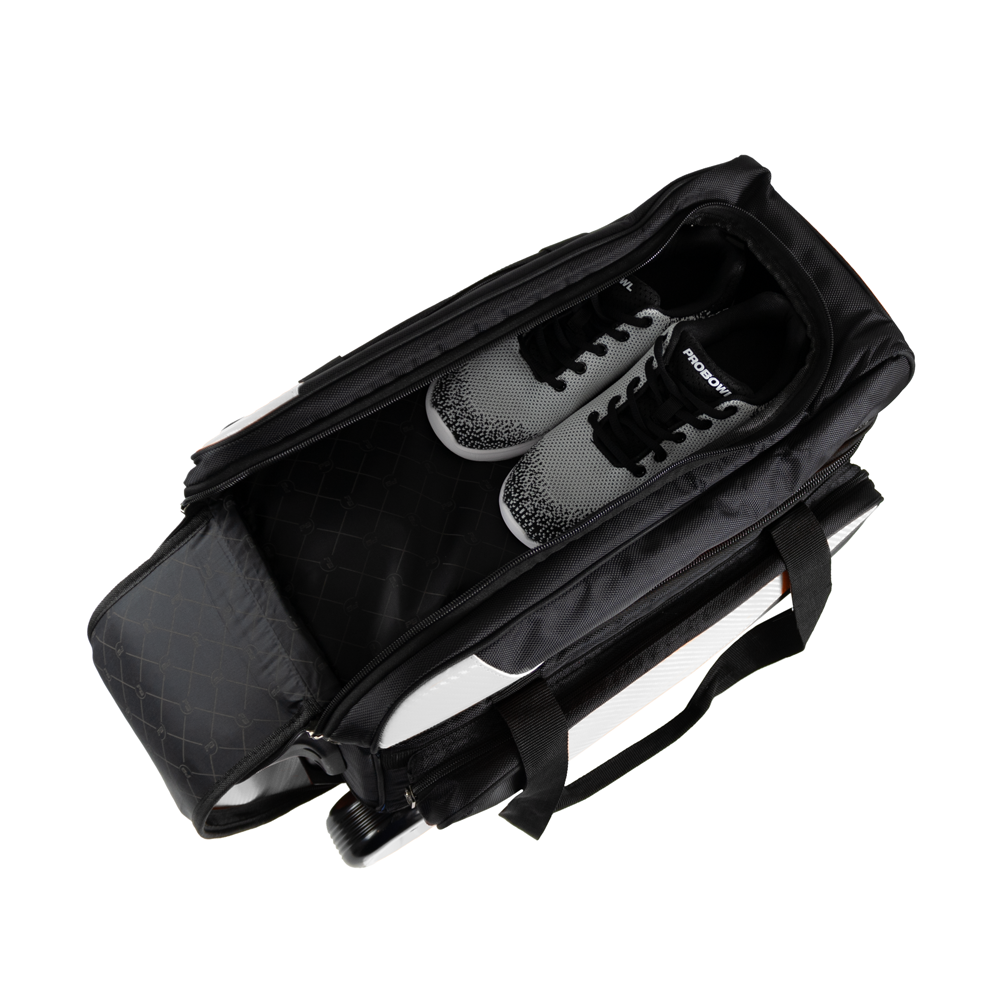 ProBowl 2Ball Bag Deluxe Tasche Ballwagen Black-Carbone-Weiß