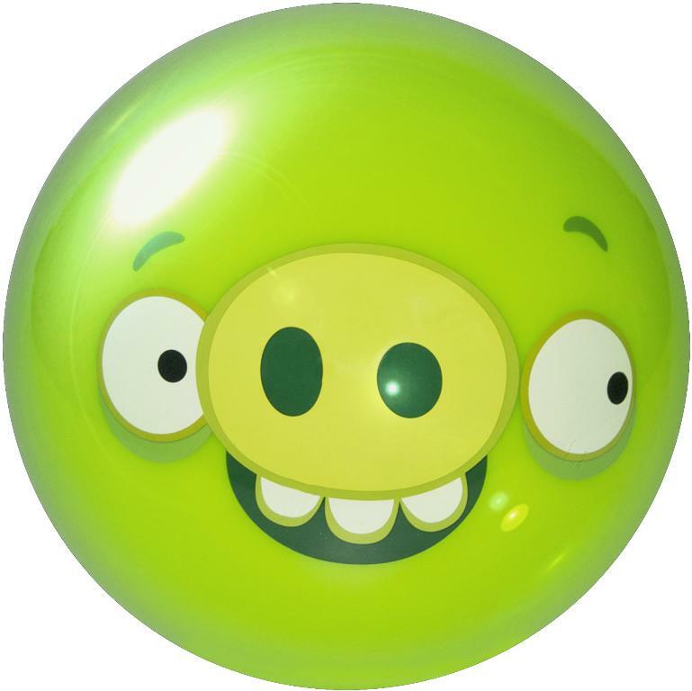 Angry Birds Bowlingball Grün Bad Piggies Bowlingball / Bowlingkugel