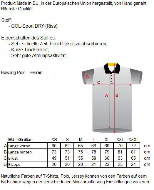 Bowlfun STORM Flame red-white Best Quallität Jersey Men