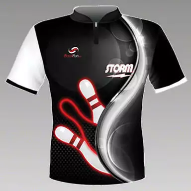 Bowlfun Best Jersey Quallität STORM Ball Black No.S13EU10JM5