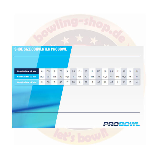 Pro Bowl Bonega Bowlingschuhe Black