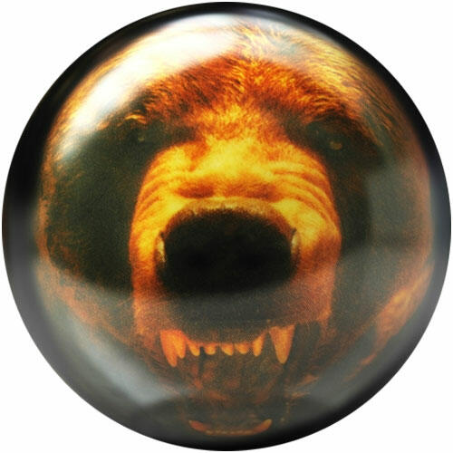 Viz-A-Ball Brunswick BowlingBall Grizzly Bear